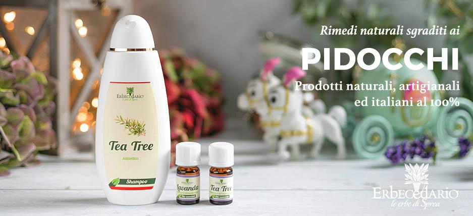 Vendita online prodotti e rimedi naturali per pidocchi bambini erboristeria Erbecedario