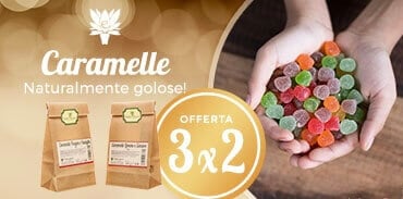 Vendita online caramelle naturali artigianali alle erbe erboristeria Erbecedario