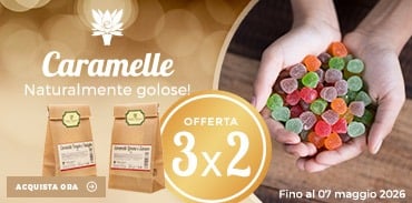 Vendita online caramelle naturali artigianali alle erbe erboristeria Erbecedario