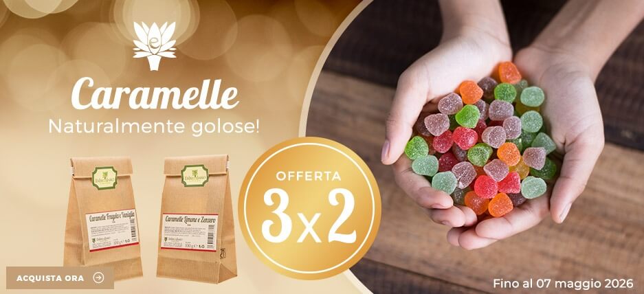 Vendita online caramelle naturali artigianali alle erbe erboristeria Erbecedario