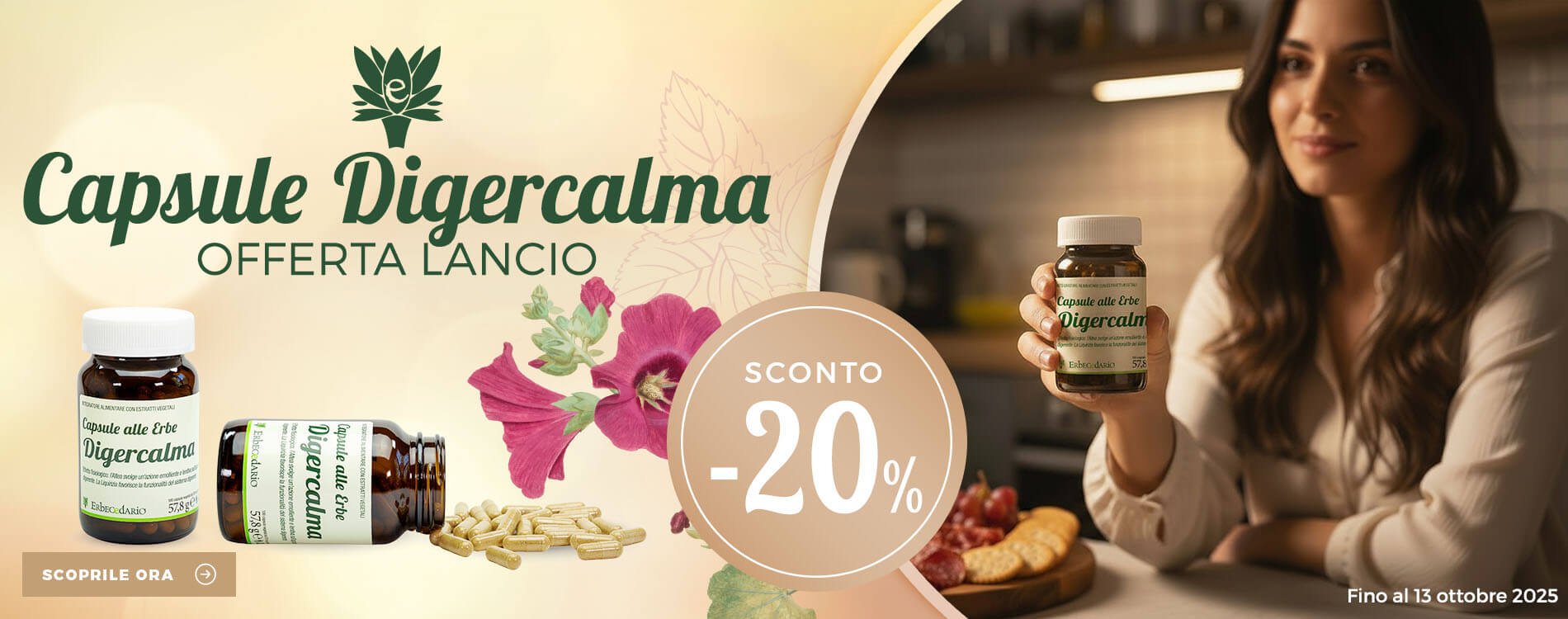 Vendita online capsule alle erbe Erbecedario