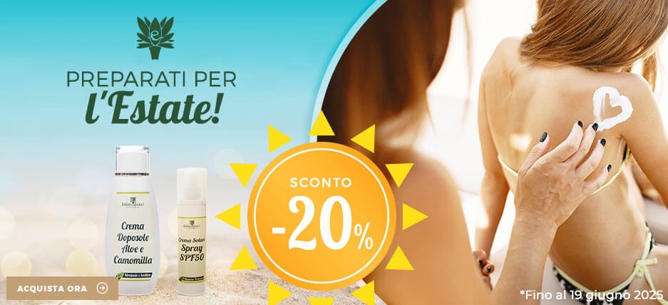 Prodotti e rimedi naturali estivi erboristeria Erbecedario