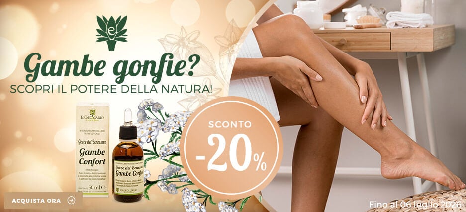 Vendita online prodotti e rimedi naturali circolazione gambe stanche e pesanti erboristeria Erbecedario