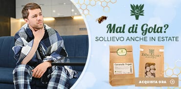 Come far passare mal di gola rimedi naturali Erbecedario vendita online