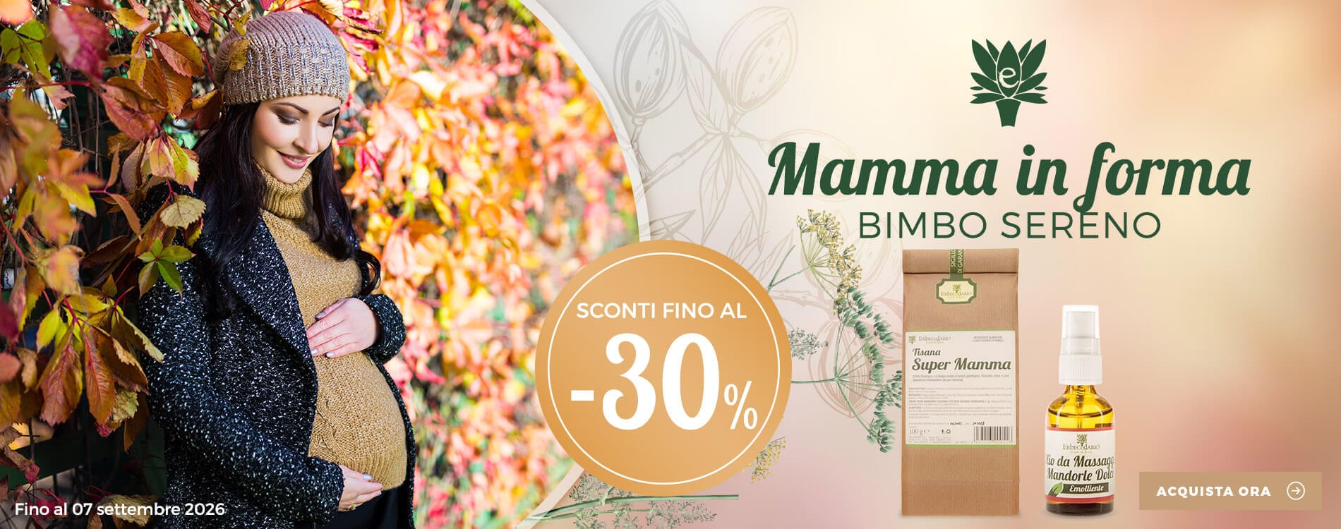 Vendita online prodotti e rimedi naturali gravidanza e maternità erboristeria Erbecedario