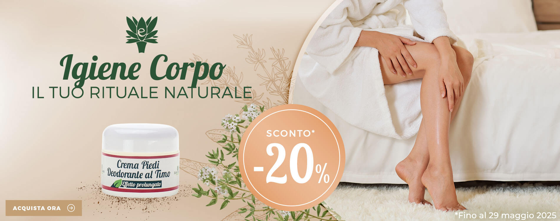 Prodotti naturali igiene e pulizia corpo Erbecedario