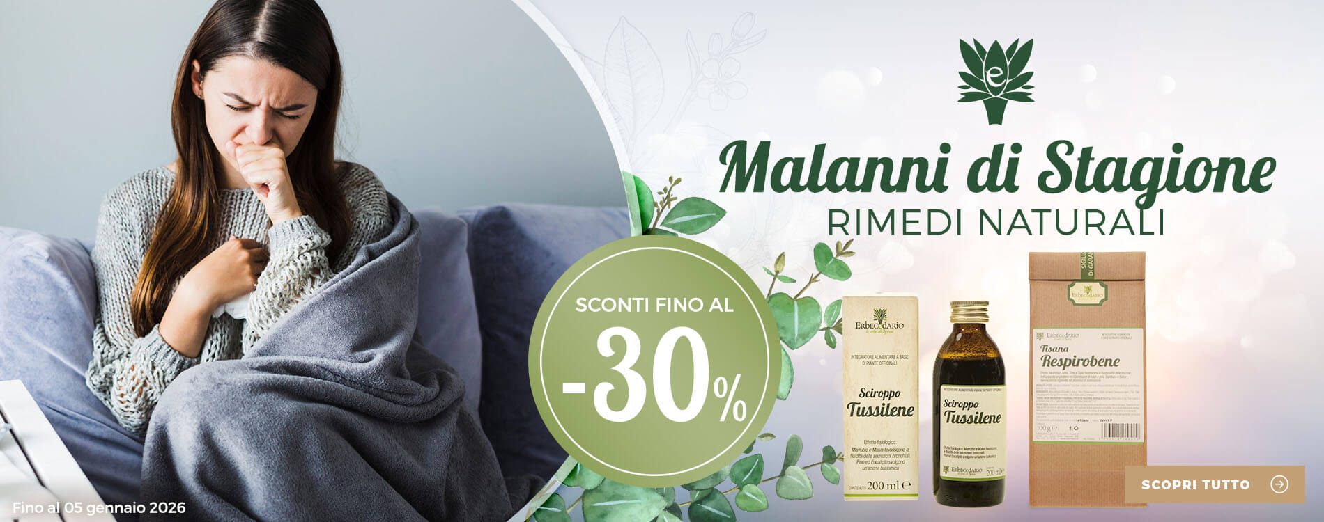 Vendita Online Rimedi Naturali Influenza e Mali di Stagione