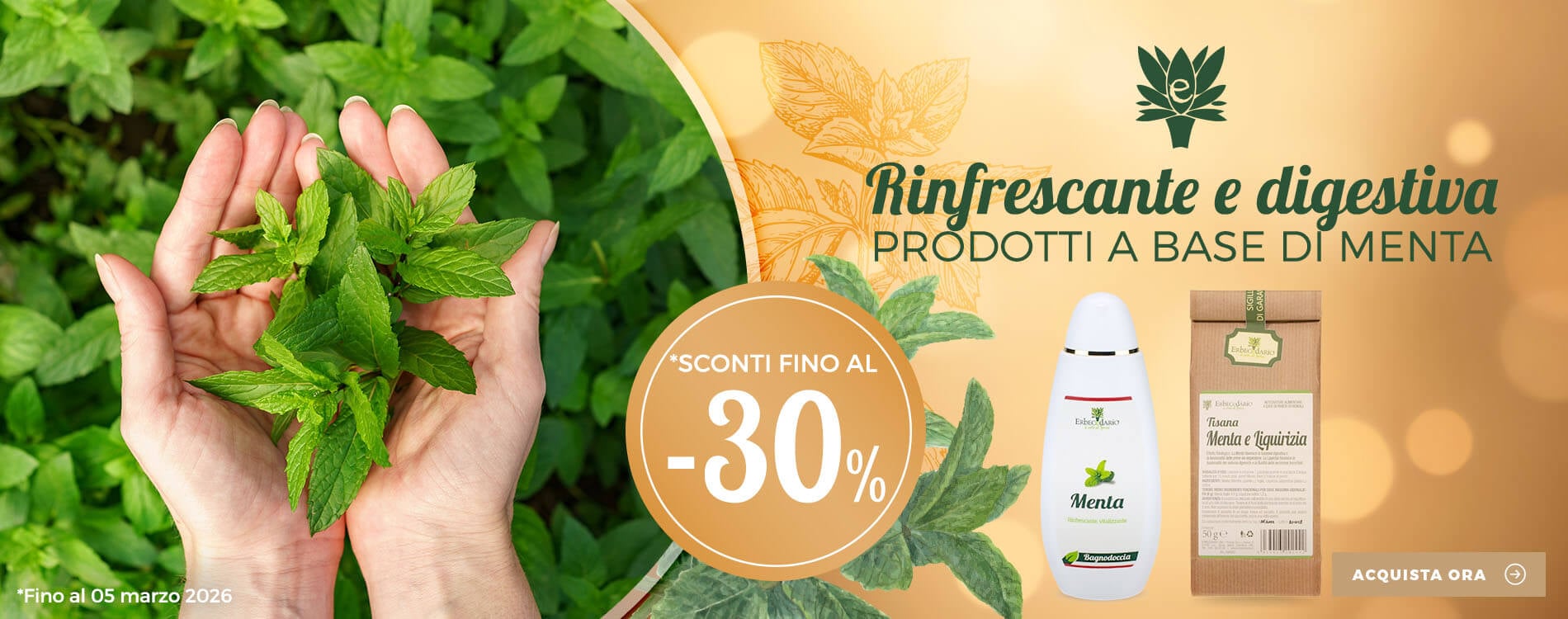 Prodotti e rimedi naturali Menta piperita Erboristeria Erbecedario