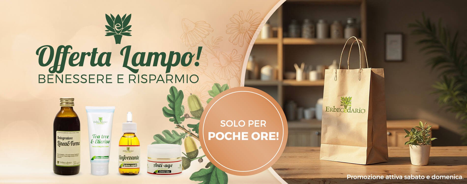 Offerte Erbecedario Erboristeria on line Flash Sale 48 ore