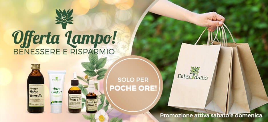 Offerte Erbecedario Erboristeria on line Flash Sale 48 ore
