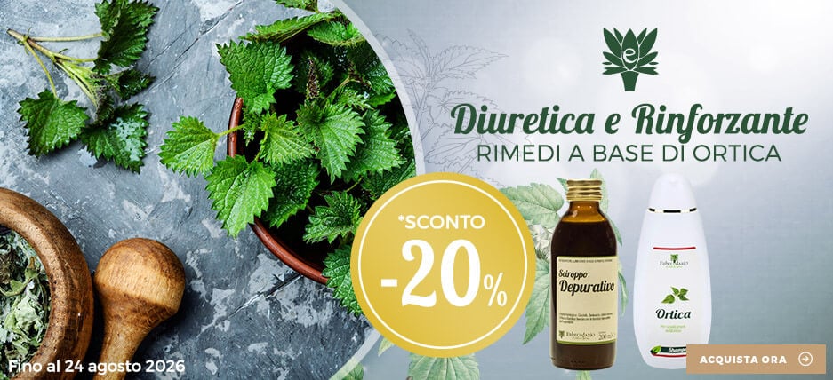 Vendita online prodotti naturali con Ortica (Urtica Dioica) erboristeria Erbecedario