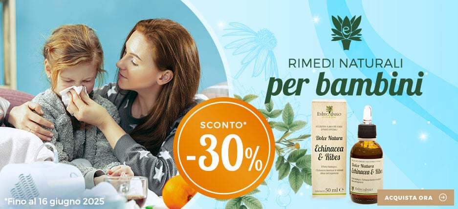 Erboristeria Erbecedario prodotti e rimedi naturali bambini