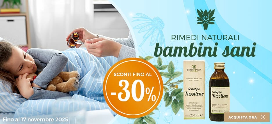 Erboristeria Erbecedario prodotti e rimedi naturali bambini