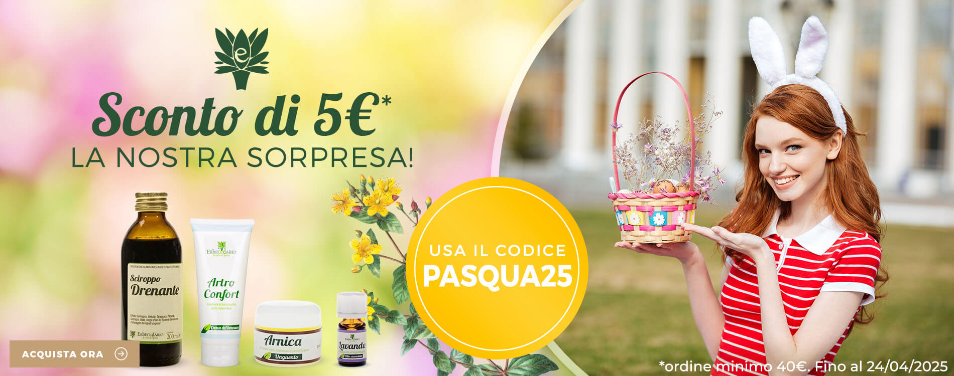 Promozione Erbecedario Pasqua 2025