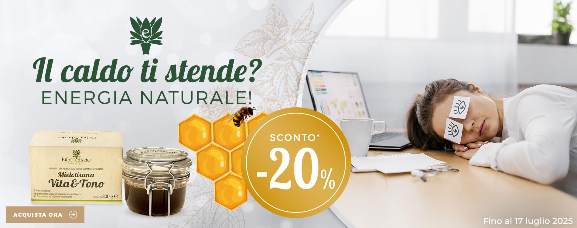 Vendita online prodotti e rimedi naturali contro stanchezza erboristeria Erbecedario