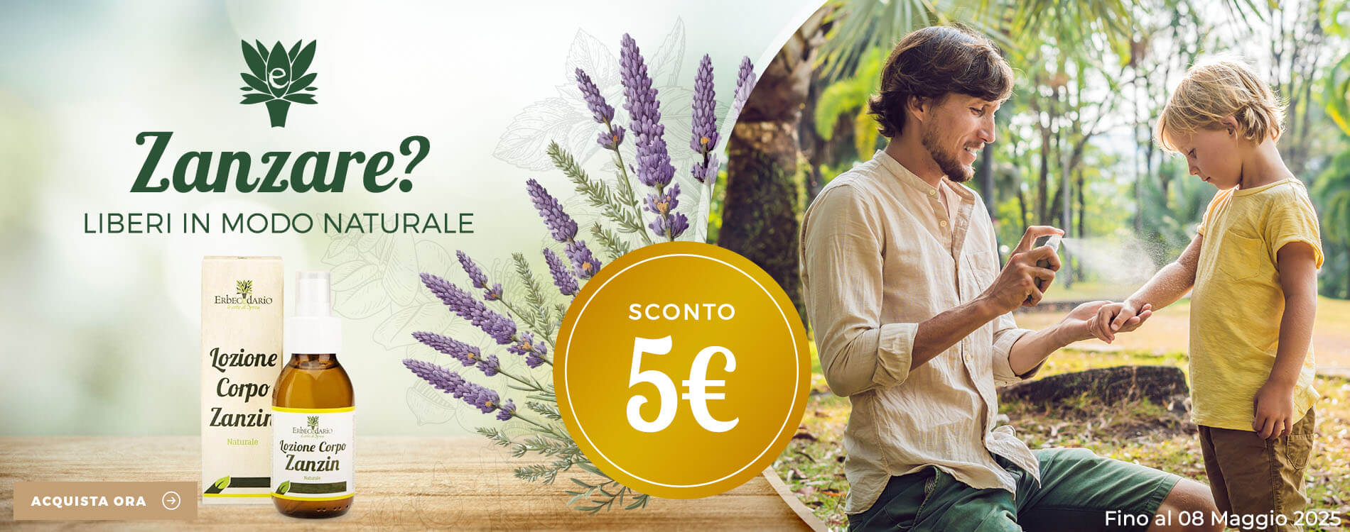 Rimedi naturali contro zanzare Erbecedario