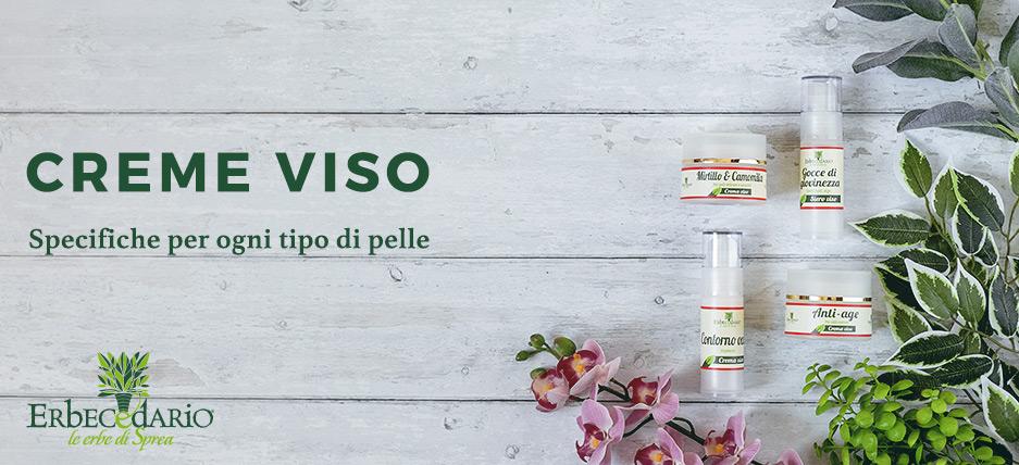 Creme naturali per il viso naturali Erbecedario