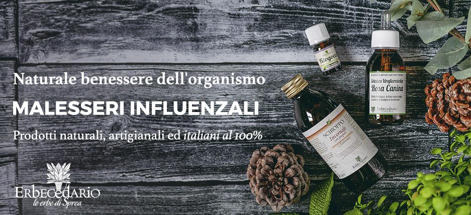 Vendita online prodotti e rimedi Naturali influenza Erbecedario