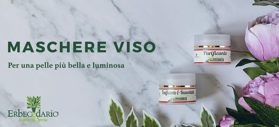 Vendita online maschere viso naturali Erbecedario