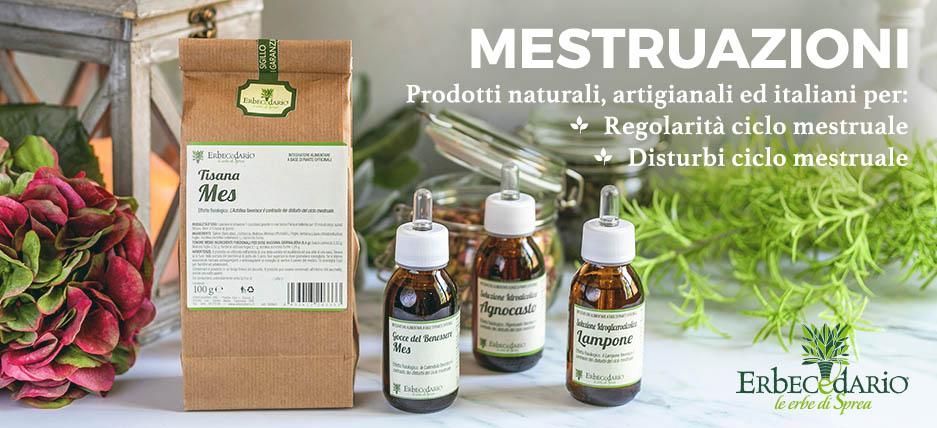 Vendita online prodotti e rimedi naturali per mestruazioni erboristeria