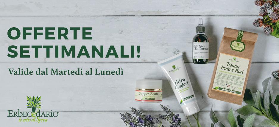 Offerte Erbecedario Erboristeria on line
