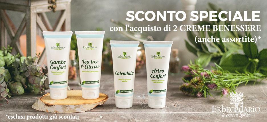 Promozione Prodotti Naturali Creme Naturali Erbecedario categoria offerte