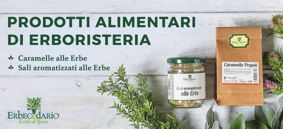 Vendita online prodotti alimentari artigianali erboristeria Erbecedario