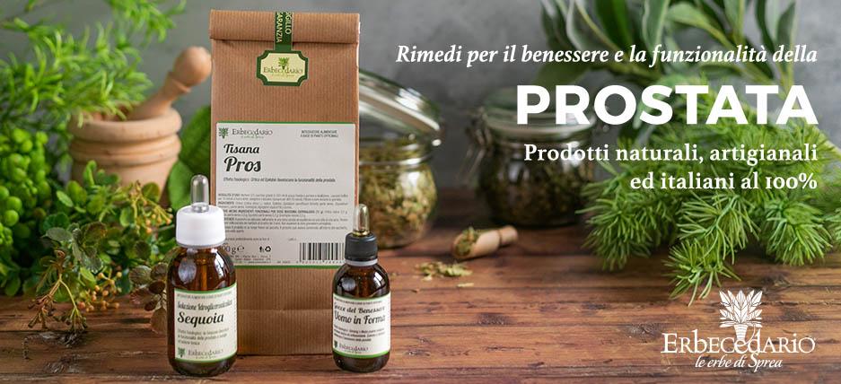 Vendita online rimedi naturali prostata erboristeria Erbecedario