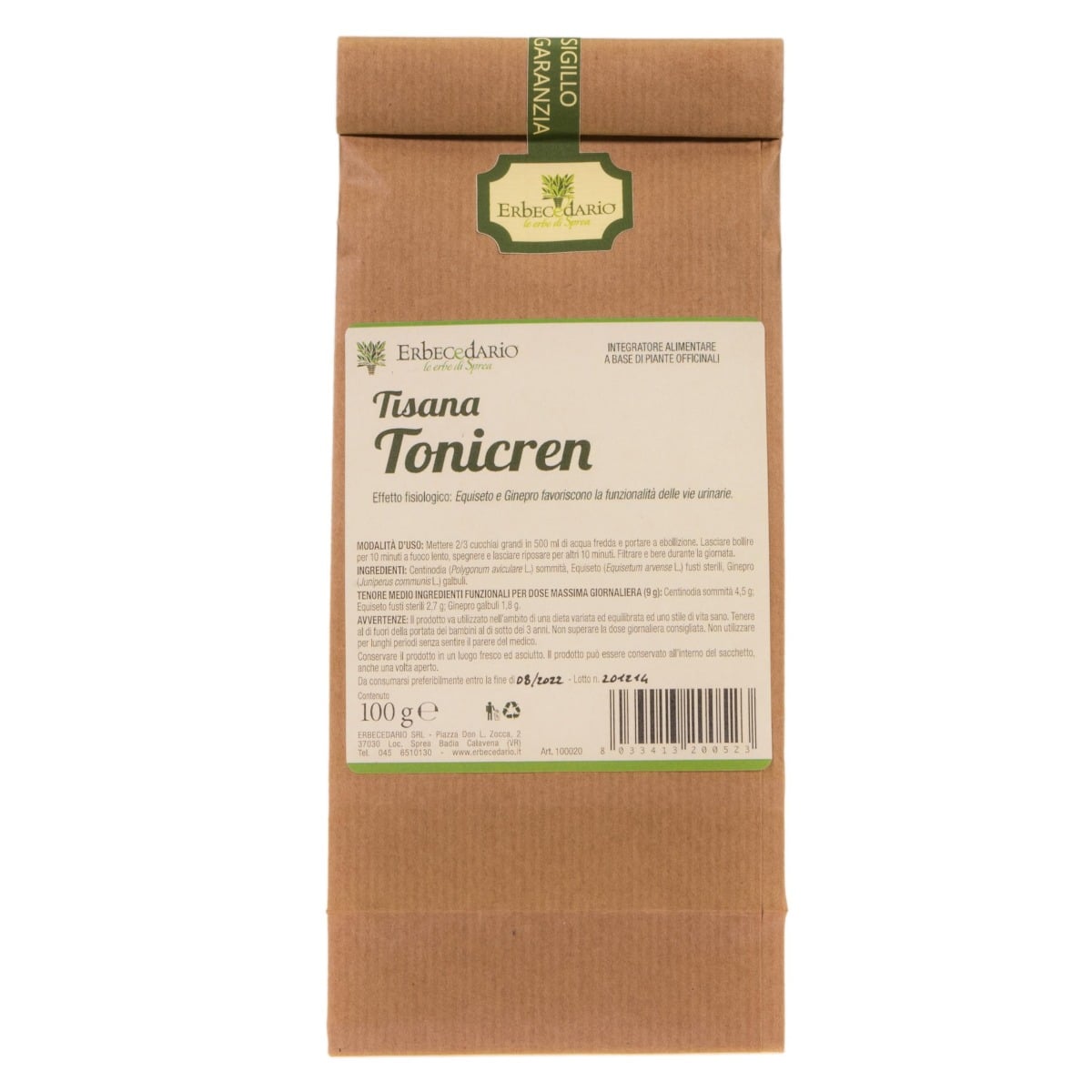 Tisana Tonicren 100 grammi