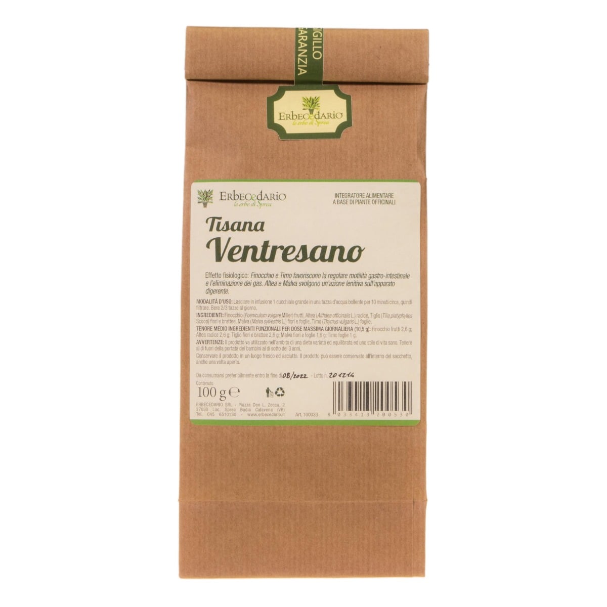 Tisana Ventresano 100 grammi