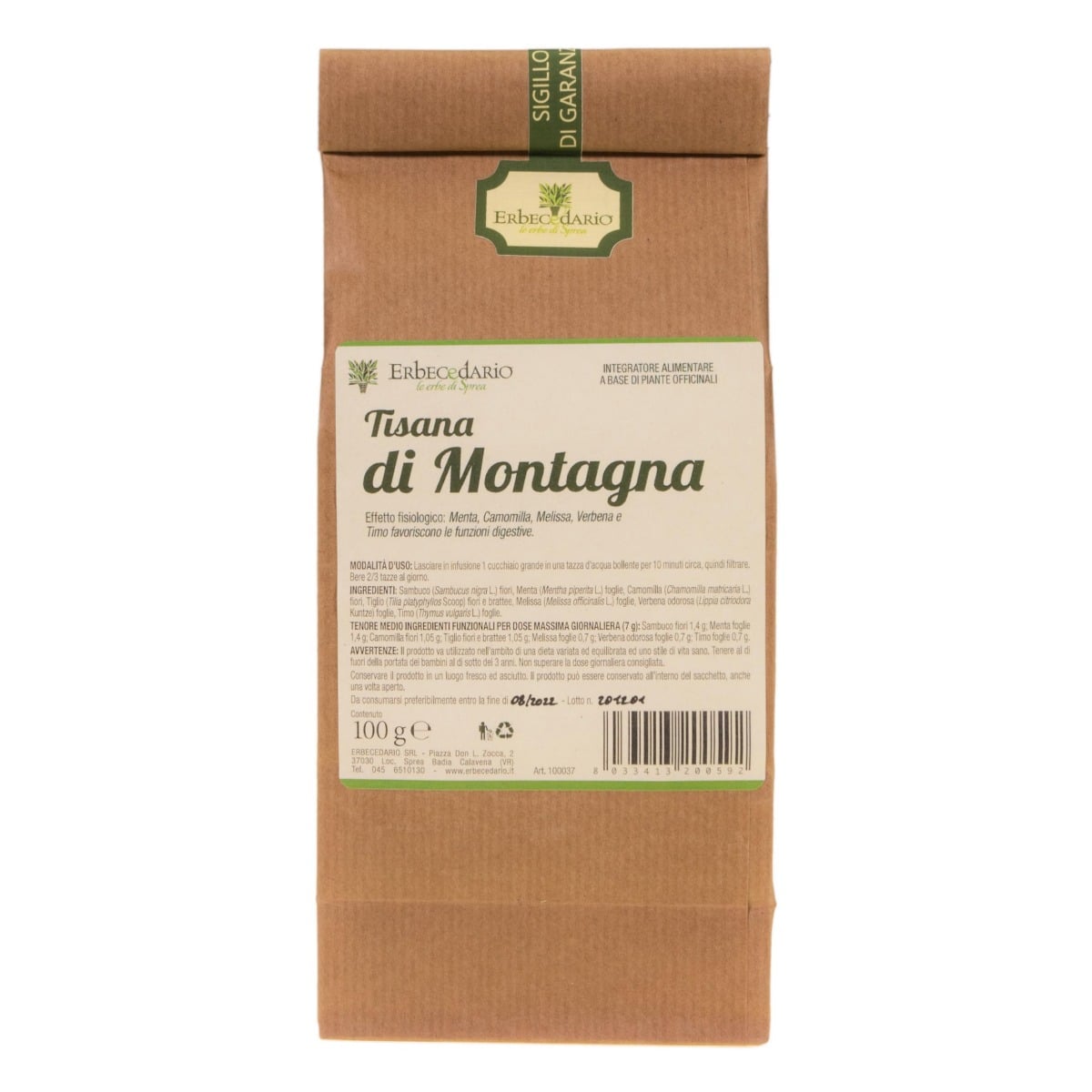 Tisana di Montagna 100 grammi