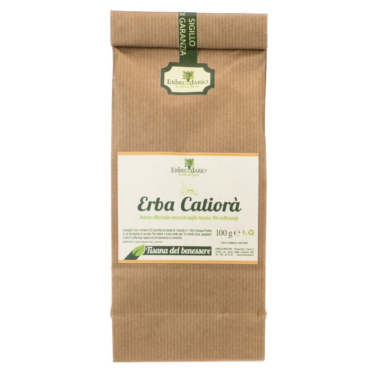 Erba della Paura (Catiorà / Siderite) 100 grammi