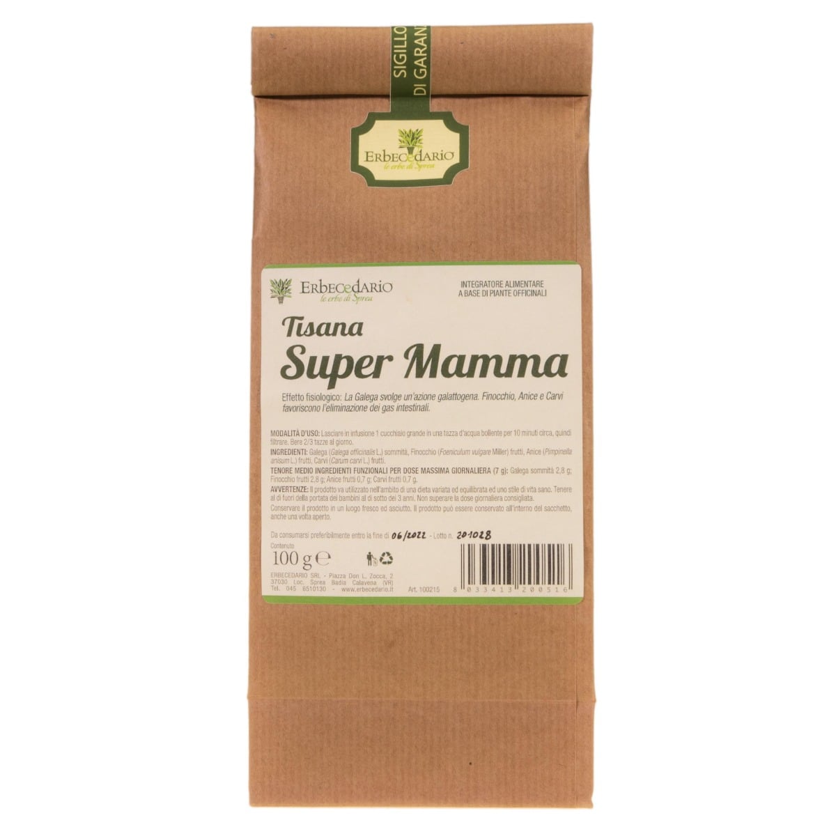 Tisana Super Mamma 100 grammi