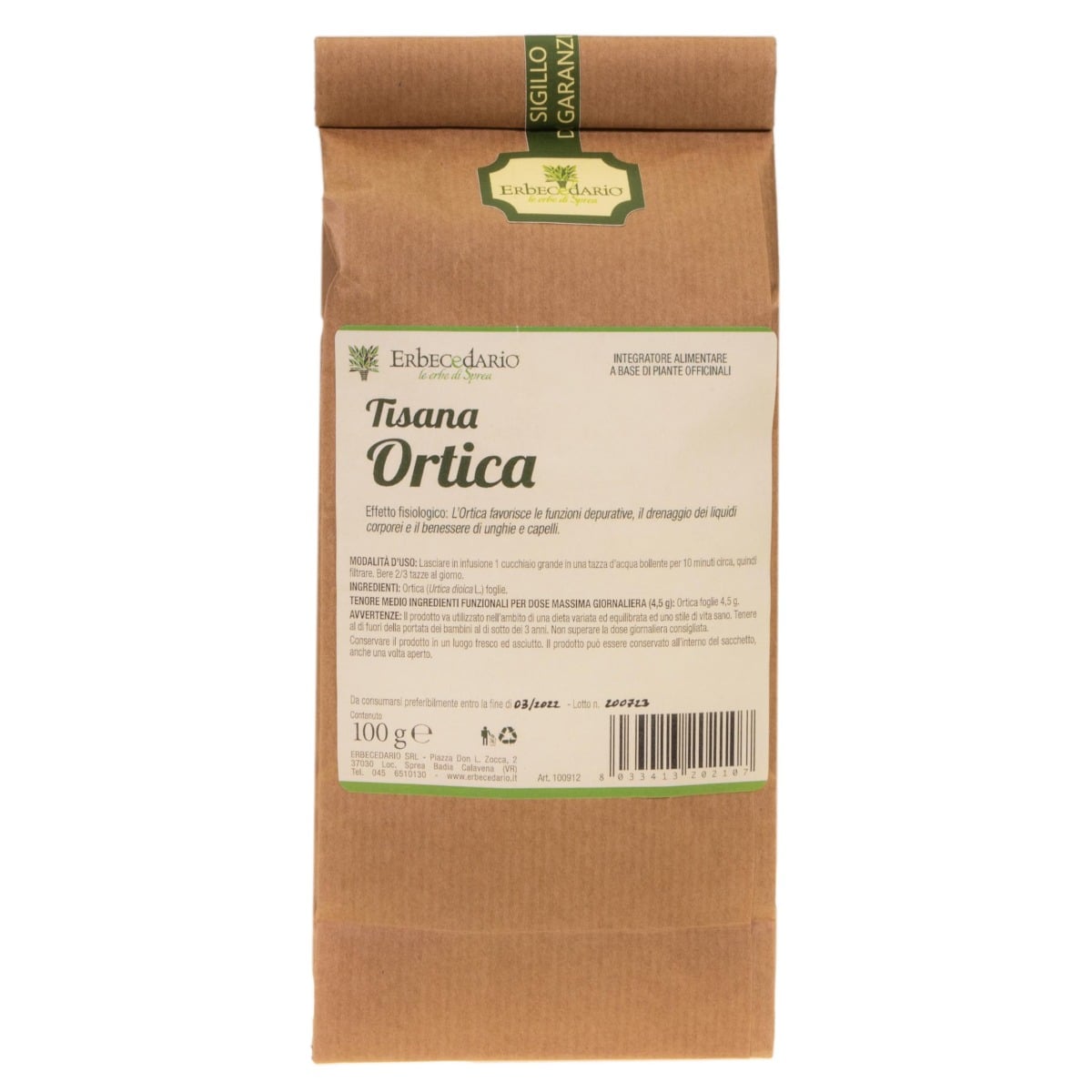 Tisana Ortica 100 grammi