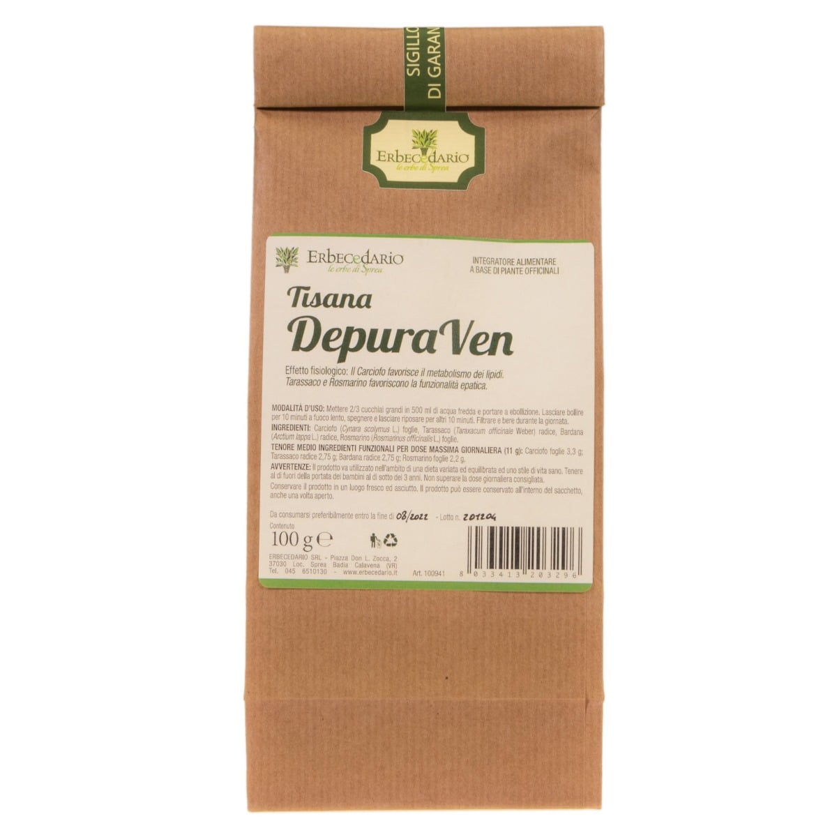 Tisana DepuraVen 100 grammi