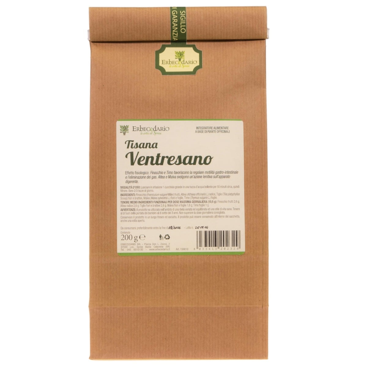 Tisana Ventresano 200 grammi