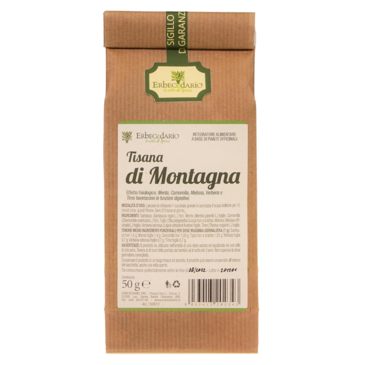 Tisana di Montagna 50 grammi