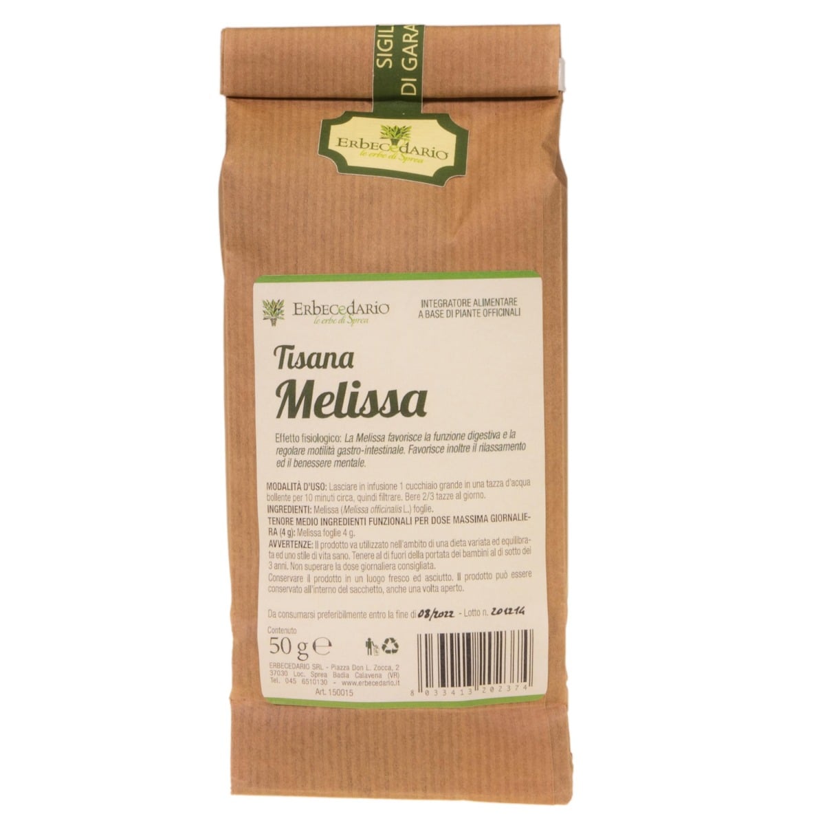 Tisana Melissa 50 grammi