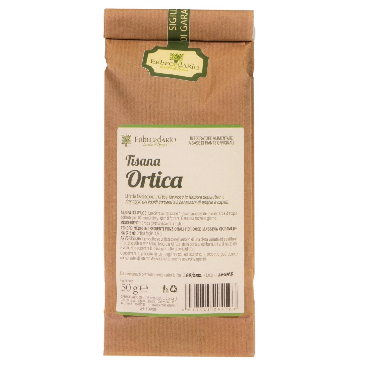 Tisana Ortica 50 grammi