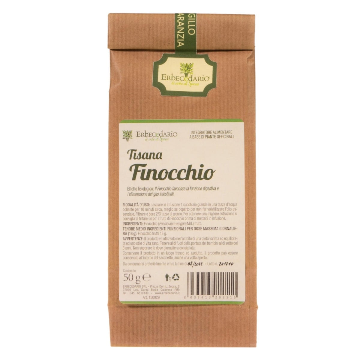 Tisana Finocchio 50 grammi