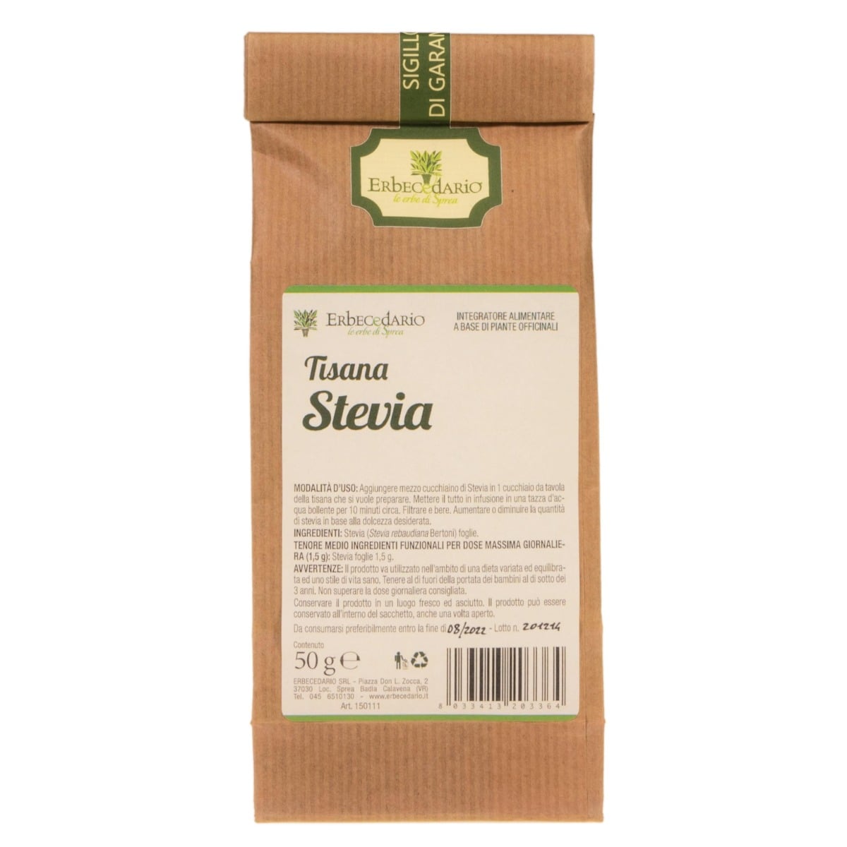 Tisana Stevia 50 grammi