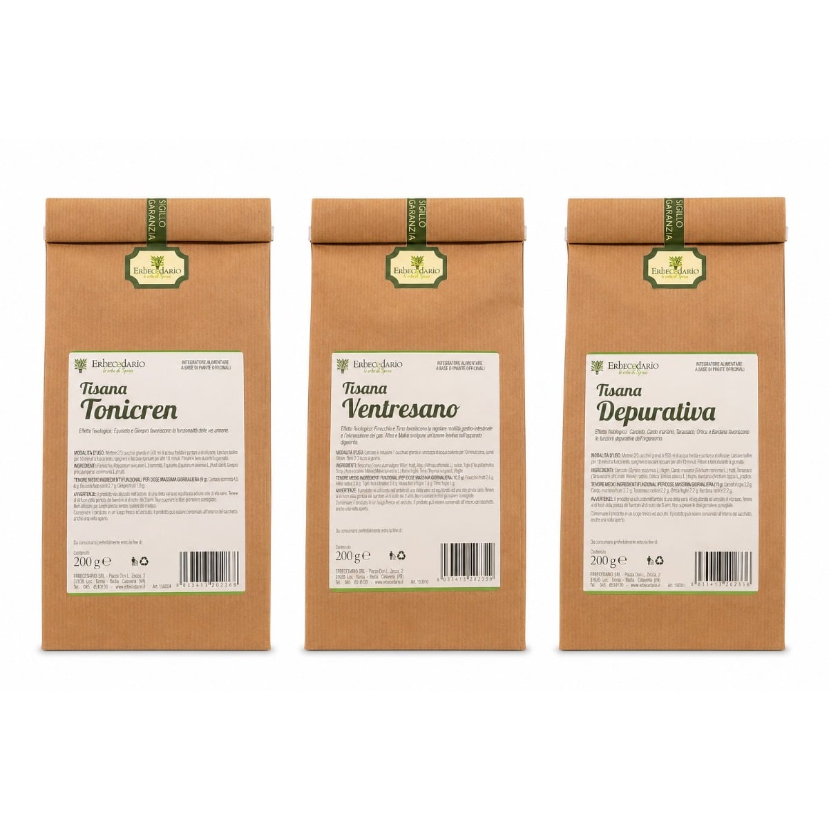 Kit Tisane per la Depurazione
