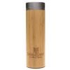Borraccia termica con infusore in acciaio inox e bambù da 400 ml