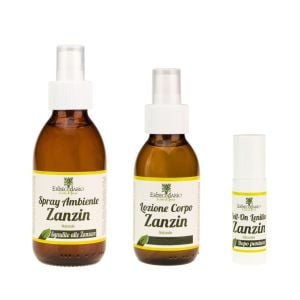 Kit prodotti naturali contro zanzare Erboristeria Erbecedario