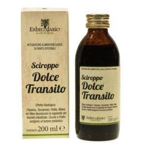 Sciroppo per stitichezza e stipsi Dolce Transito, rimedio naturale per andare di corpo