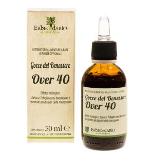 Gocce del Benessere Over 40 Menopausa Erbecedario