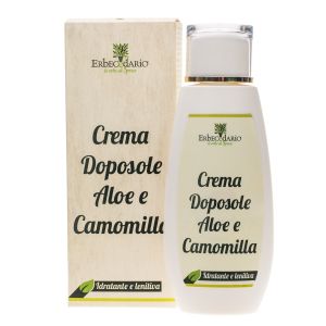 Crema doposole naturale Aloe e Camomilla Erbecedario