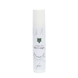 Crema viso naturale Aloe vera e Olio di Argan Erbecedario