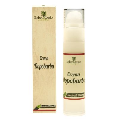 Crema dopobarba uomo naturale erboristeria Erbecedario