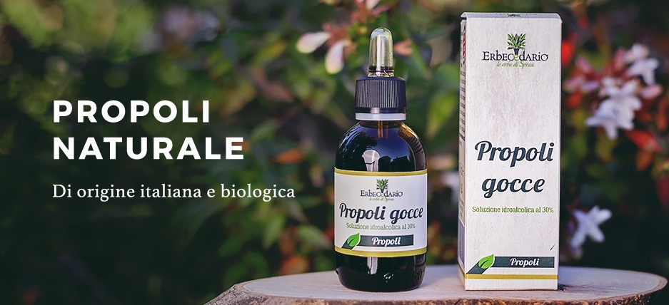 Propoli Naturale Gocce, Spray, Estratto Idroalcolico: Vendita Online